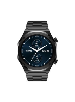 Maestro Smart Watch 1.43" AMOLED Round Display, Stainless Steel, Customisable UI, Smart AOD, Password, Extra Silicone Strap, Black - pnsku/N70133808V/45/_/1733547670/a51403f4-b9de-4fff-b42e-9ae9b58da8dd