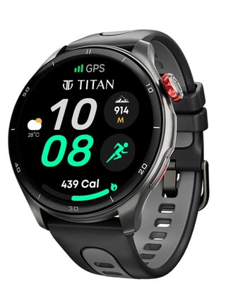 Celestor Smart Watch 1.43"AMOLED Round Display, Opto-Mechanical Crown, In-Built GPS, Altimeter, Barometer, Compass, BT Calling Black / Black - pnsku/N70133811V/45/_/1733547672/916de4e2-c722-4a87-bc6c-9982c5847ff4