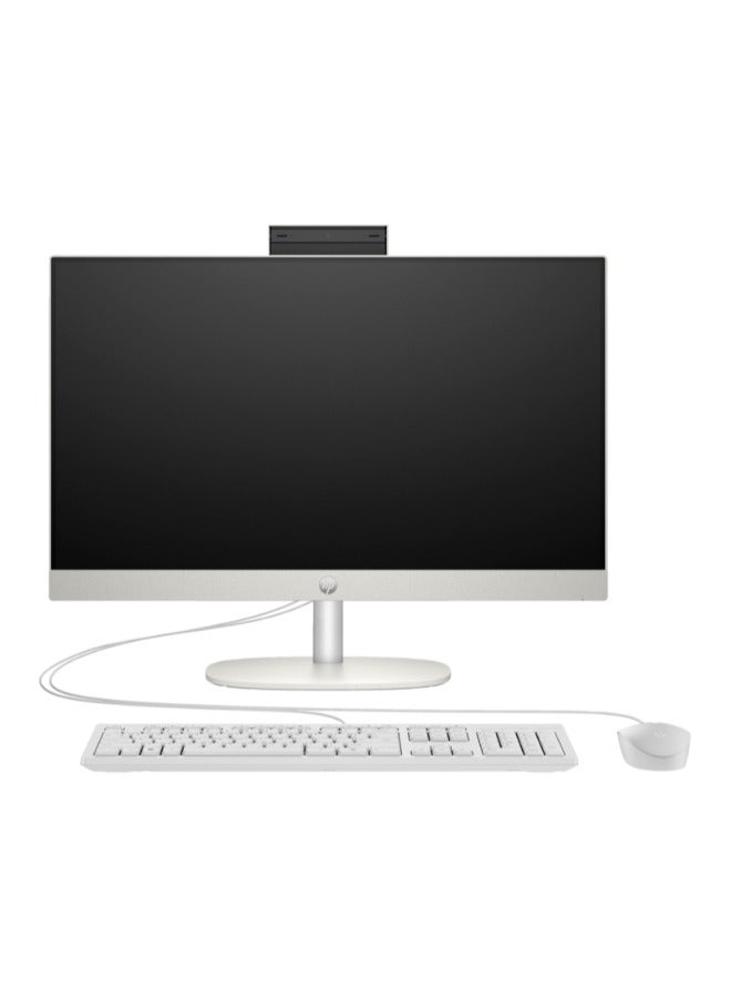 HP ProOne All in One With 23.8 Inch (1920x1080) IPS Display, Intel Core i7-1355U Processor/16GB RAM DDR4/ 512GB SSD/Intel Iris Xe Graphics /DOS(Without Windows) English/Arabic Grey  - Image 1