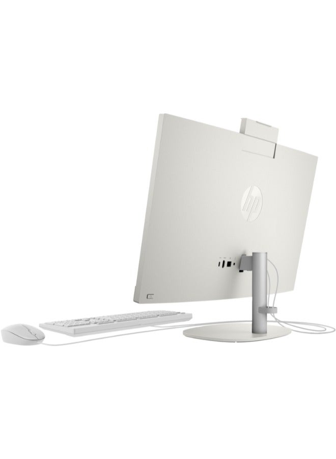 HP ProOne All in One With 23.8 Inch (1920x1080) IPS Display, Intel Core i7-1355U Processor/16GB RAM DDR4/ 512GB SSD/Intel Iris Xe Graphics /DOS(Without Windows) English/Arabic Grey  - Image 4