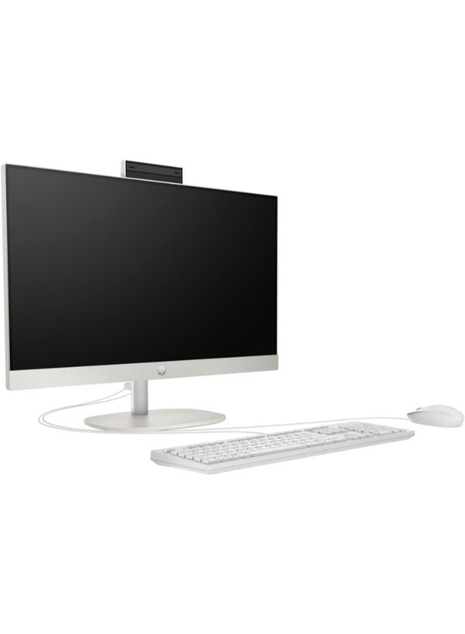 HP ProOne All in One With 23.8 Inch (1920x1080) IPS Display, Intel Core i7-1355U Processor/16GB RAM DDR4/ 512GB SSD/Intel Iris Xe Graphics /DOS(Without Windows) English/Arabic Grey  - Image 2