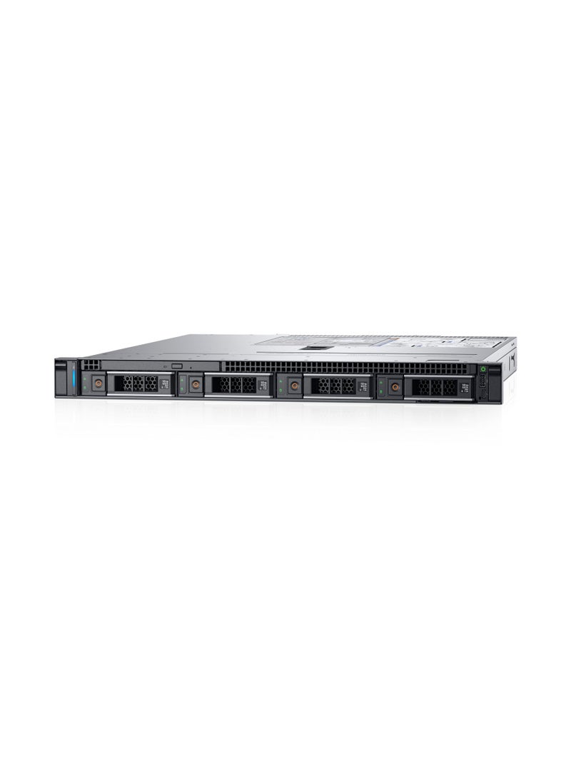 DELL - PowerEdge R340 Server With Intel Xeon E-2224, 64GB DDR4 ECC, 2TB SSD + 4TB HDD, iDRAC9, Dual Power Supply, Windows Server 2022 | Ideal for SMBs | Grey grey - Image 1