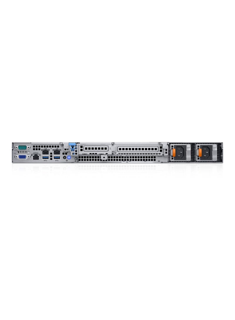 DELL - PowerEdge R340 Server With Intel Xeon E-2224, 64GB DDR4 ECC, 2TB SSD + 4TB HDD, iDRAC9, Dual Power Supply, Windows Server 2022 | Ideal for SMBs | Grey grey - Image 1