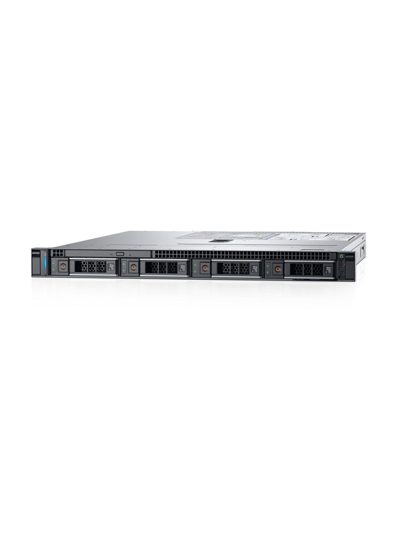 DELL - PowerEdge R340 Server With Intel Xeon E-2224, 64GB DDR4 ECC, 2TB SSD + 4TB HDD, iDRAC9, Dual Power Supply, Windows Server 2022 | Ideal for SMBs | Grey grey - Image 1