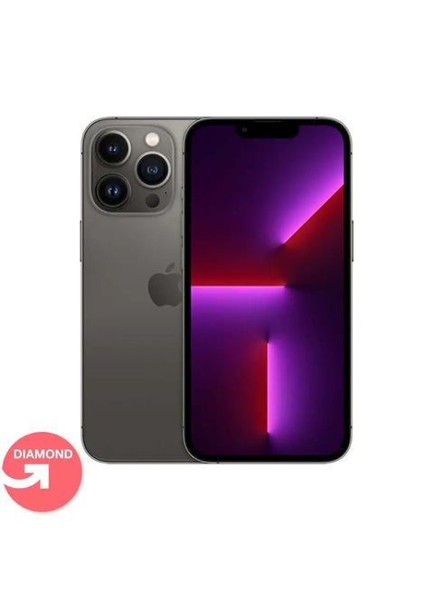 IPHONE 13 PRO MAX, 256GB, 6GB RAM, 5G, Single Sim, Graphite, 1 Year Warranty  | Diamond Grade | UPGRADE Refurbished