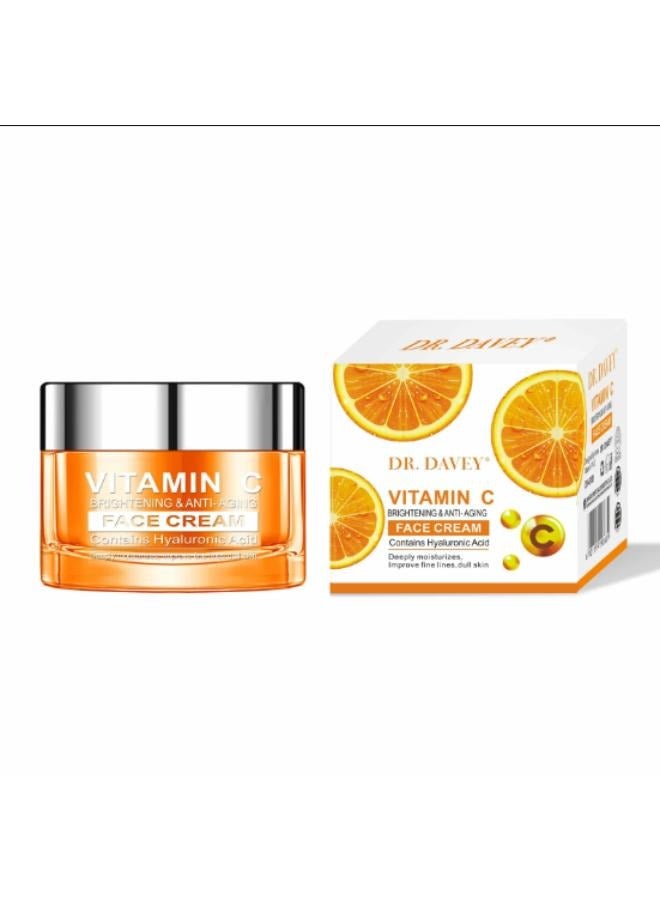 دكتور دافي Vitamin C Anti Aging Face Cream - 50grams - Image 1