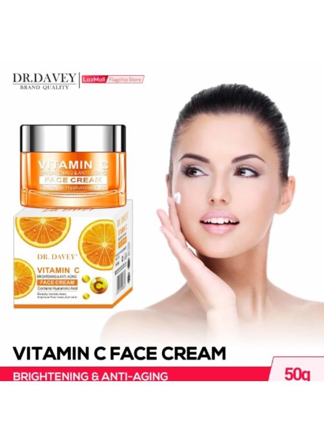 دكتور دافي Vitamin C Anti Aging Face Cream - 50grams - Image 3