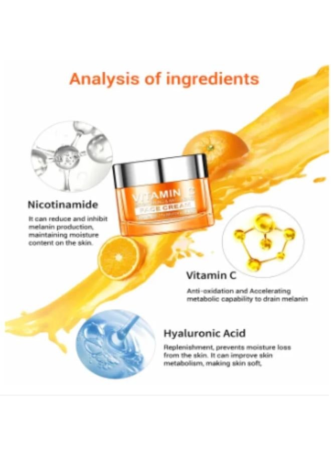 دكتور دافي Vitamin C Anti Aging Face Cream - 50grams - Image 5
