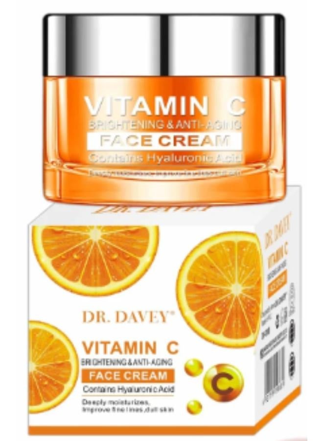 دكتور دافي Vitamin C Anti Aging Face Cream - 50grams - Image 2
