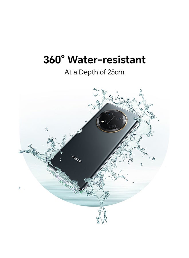 Honor - X9c 5G Dual SIM 12GB RAM 256GB ROM Titanium Black - International Version - Image 1