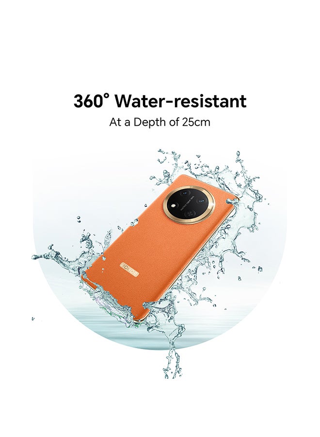 Honor - X9c 5G Dual SIM 12GB RAM 256GB ROM Sunrise Orange - International Version - Image 1