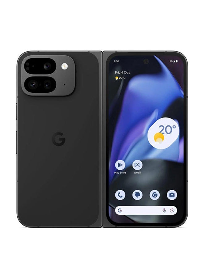 جوجل Pixel 9 Pro Fold Dual SIM Obsidian 16GB RAM 256GB 5G - International Version  - Image 1