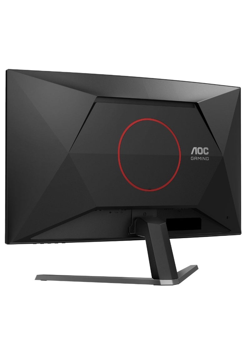 AOC 32" Inch Curved Gaming Monitor (2560x1440) 2K QHD, 180Hz Refresh Rate, 0.5ms Response Time with HDMI, VA Panel Type, HDR10 &Adaptive Sync Technology - CQ32G4E | Black  - Image 5