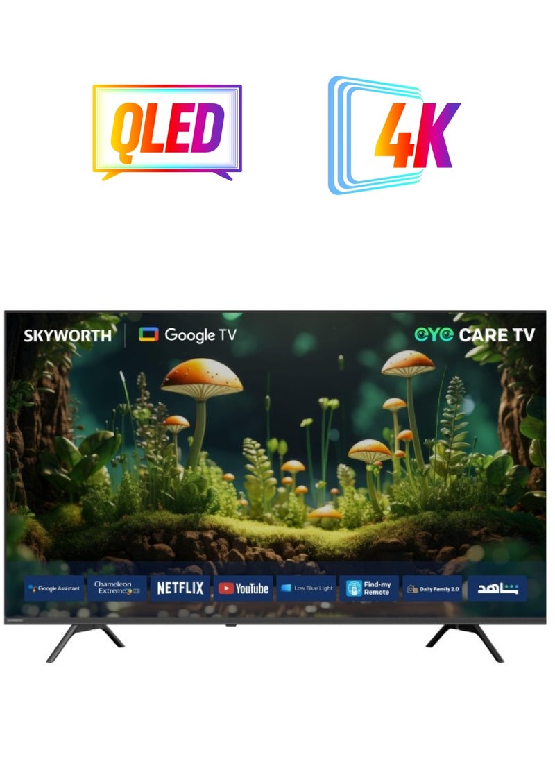 Skyworth 65 Inch 4K UHD Smart LED TV 65G6520G Black  - Image 1