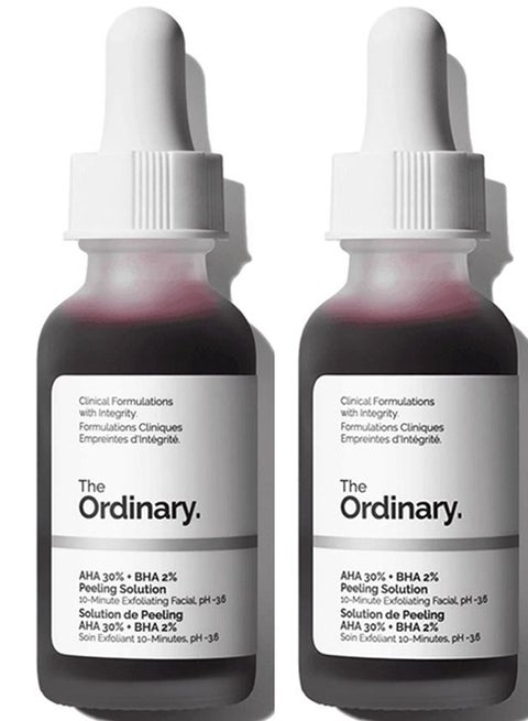 AHA 30% + BHA 2% PEELING SOLUTION - An advanced-level exfoliating peel 2*30ml