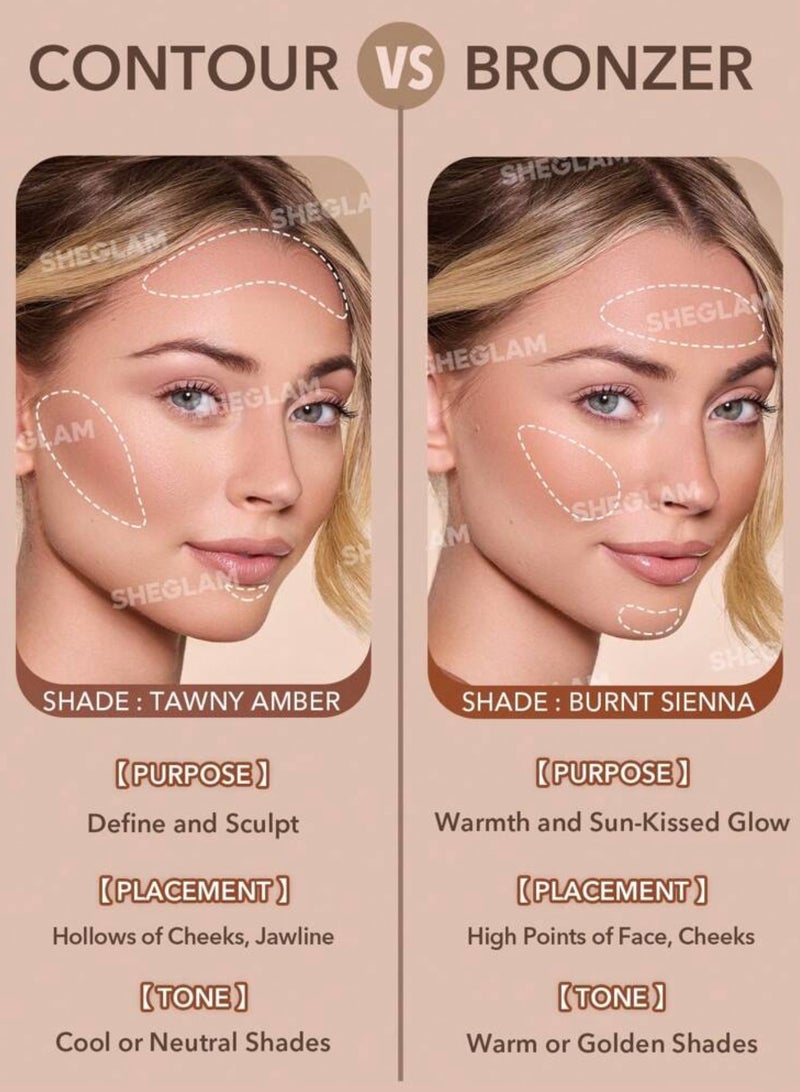 SHEGLAM Sun Sculpt Liquid Contour- Hazelnut Latte  - Image 5