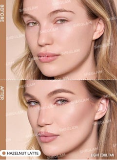 شيجلام Sun Sculpt Liquid Contour- Hazelnut Latte  - Image 2
