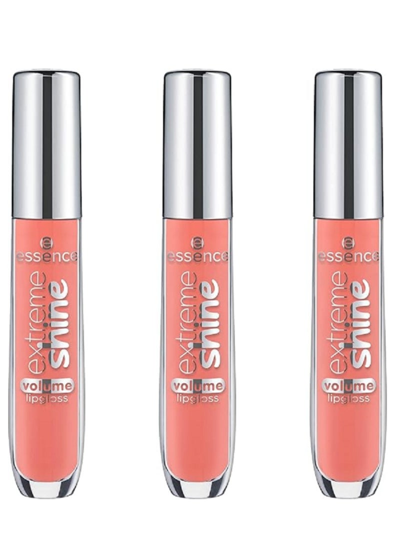 Essence Extreme Shine Volume Lip Gloss, Volumising, Radiant Fresh, Glossy, Translucent, Vegan, Oil-Free, Alcohol-Free No. 11 Power of Nude - Image 4