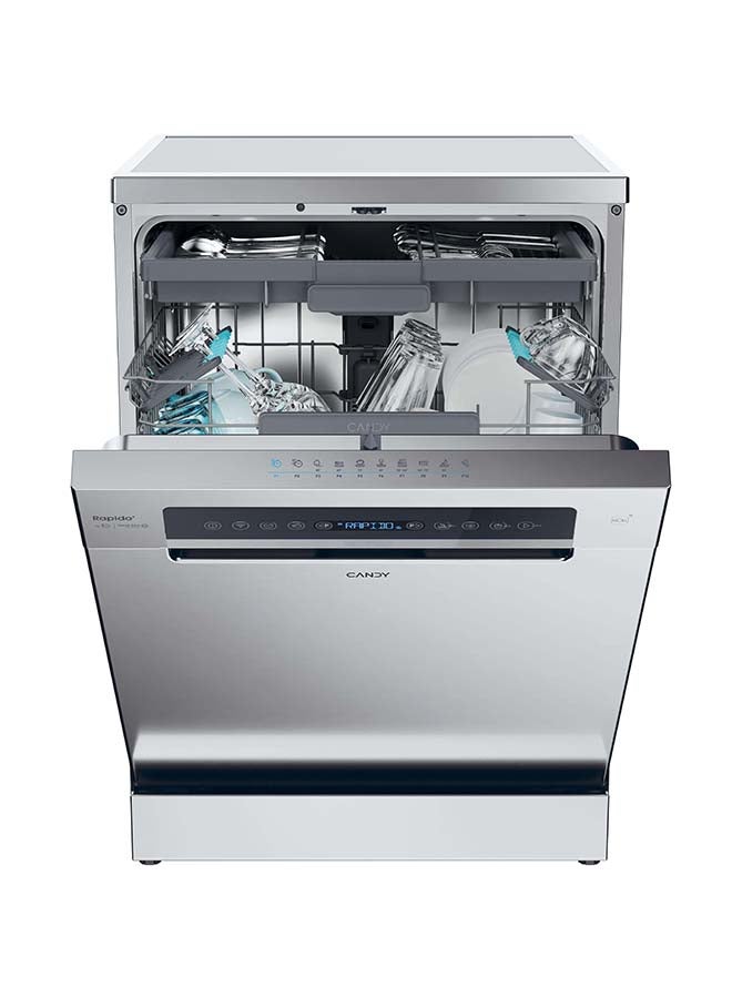 كاندي Dishwasher Rapido16 Place Settings Color Anthracite Programs 8  25 Online Inverter 99 kW CF6C4F1PAZ-19 Anthracite  - Image 2