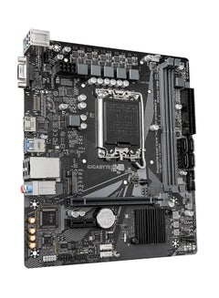 GIGABYTE H610M H V3 DDR4 (rev. 1.0) Intel® H610 Motherboard with 4+1+1 Hybrid Phases Digital VRM Design, PCIe 4.0* Design, Gen3 x4 M.2, Anti-Sulfur Resistor, Smart Fan 6  - Image 2