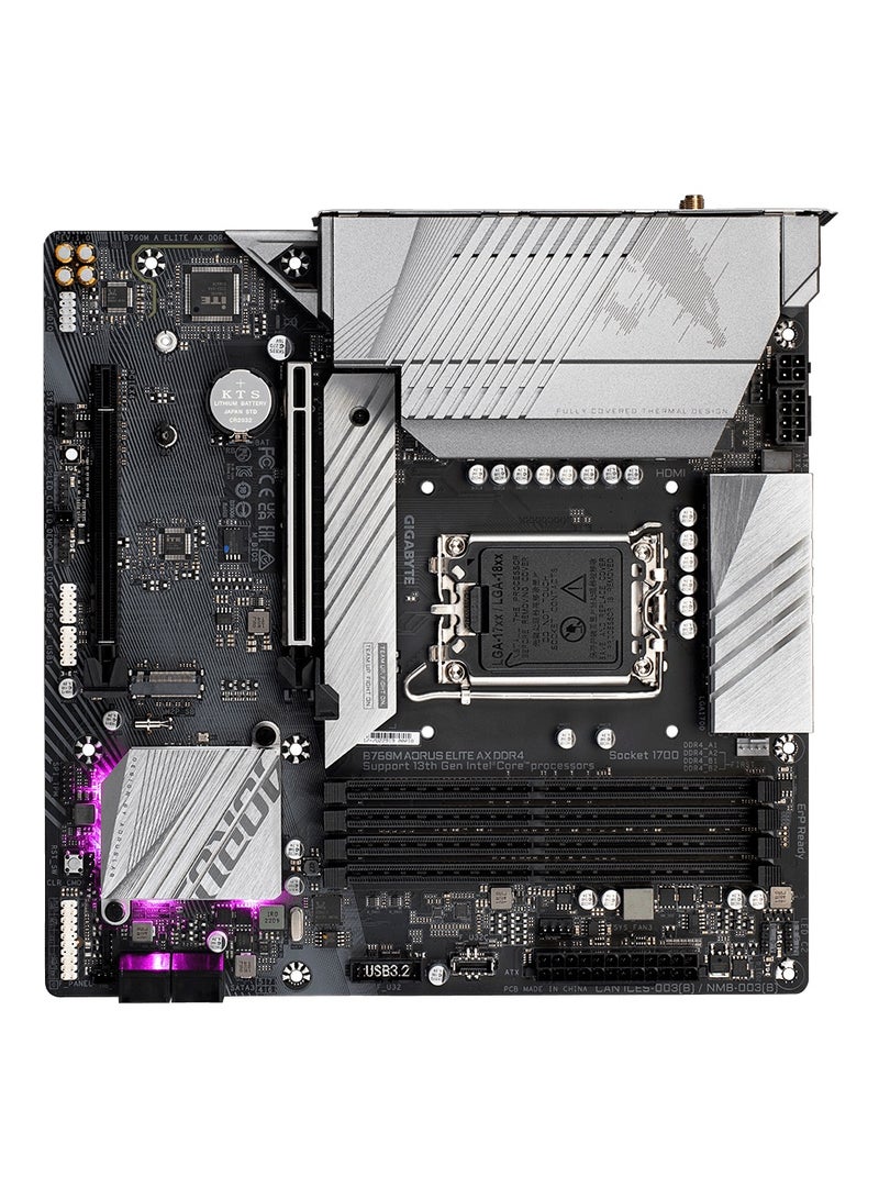 GIGABYTE - B760M AORUS ELITE AX DDR4 (rev. 1.x) - Image 1