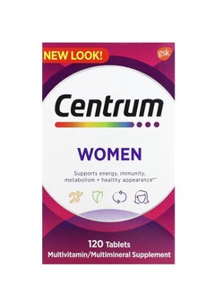 سنتروم Women Multivitamin 120 Tablets  - Image 1