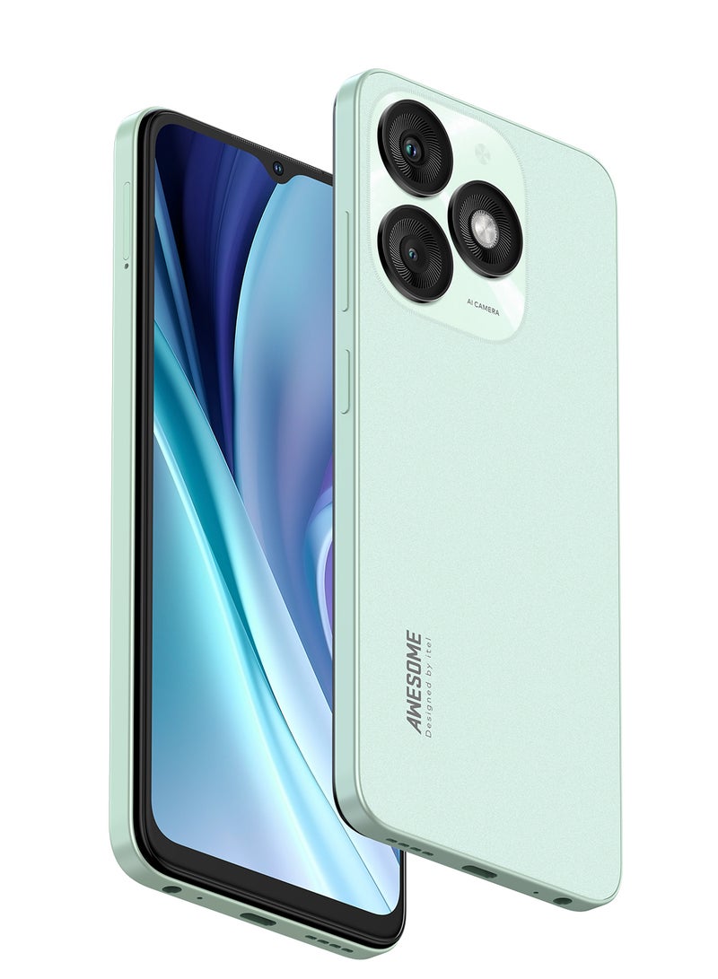 إيتيل - A50 Dual SIM Lime Green 4+8GB RAM 256GB 4G - Middle East Version - Image 1