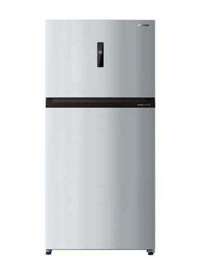 توشيبا Refrigerator 15.7 Cuft Freezer 5.8 Cuft Origin INVERTER Bright Steel 380 kW GR-RT835WE-PMU(04) Bright Steel  - Image 1