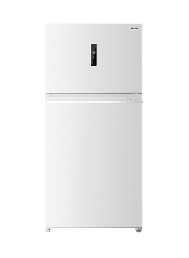 توشيبا Refrigerator 15.7Cuft Freezer 5.8Cuft Origin INVERTER White 380 kW GR-RT835WE-PMU(01) White  - Image 1