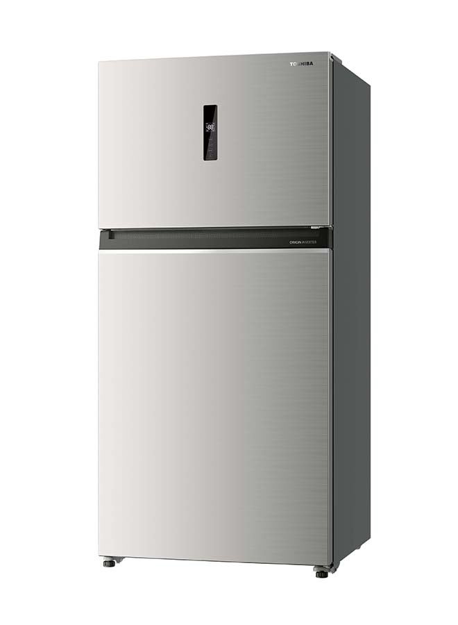 توشيبا Refrigerator 15.7Cuft Freezer 5.8Cuft Origin INVERTER Silver 380 kW GR-RT835WE-PMU(49) Silver  - Image 3