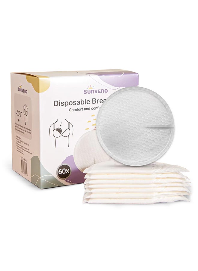 Sunveno Disposable Breast Pads (60pcs/Box) - White  - Image 1