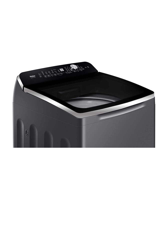 Haier - Top Load Washer 14 kg 12 Program DMM Inverter  Rear Control with Knob Dark Silver 14 kg 335 kW HWM140-B1678S8 Dark Silver - Image 1