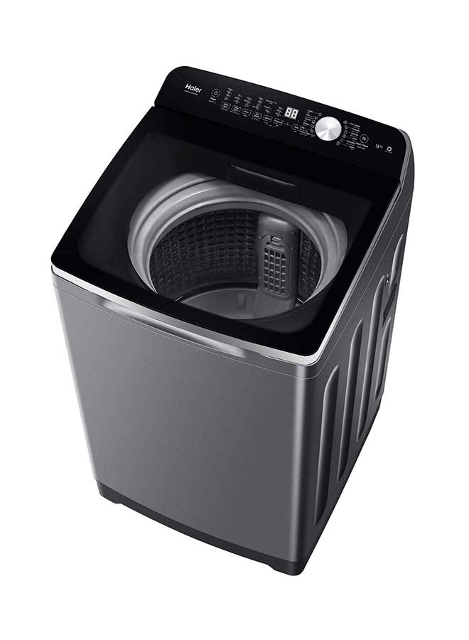 Haier - Top Load Washer 14 kg 12 Program DMM Inverter  Rear Control with Knob Dark Silver 14 kg 335 kW HWM140-B1678S8 Dark Silver - Image 1