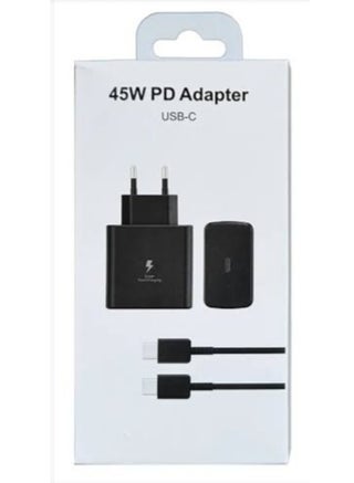 45W Super Fast Charger, with Type-C to C Cable Black - pnsku/N70134119V/45/_/1733741149/96e4ddde-8b80-488a-a286-cc60154ef7e9
