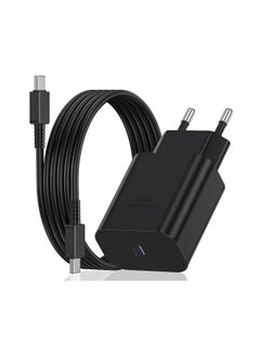 Samsung 45W Super Fast Charger, with Type-C to C Cable Black  - Image 3