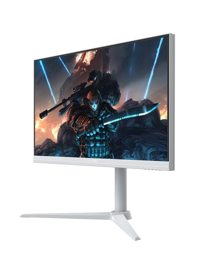 GameOn - 27" Inch Artic Pro-Series Gaming Monitor (1920x1080) FHD, 190Hz Refresh Rate, MPRT 0.5ms Response Time, Fast IPS Panel, G-Sync Free Sync with HDMI 2.1 (Support PS5) GOA27FHD190IPS | White - Image 1