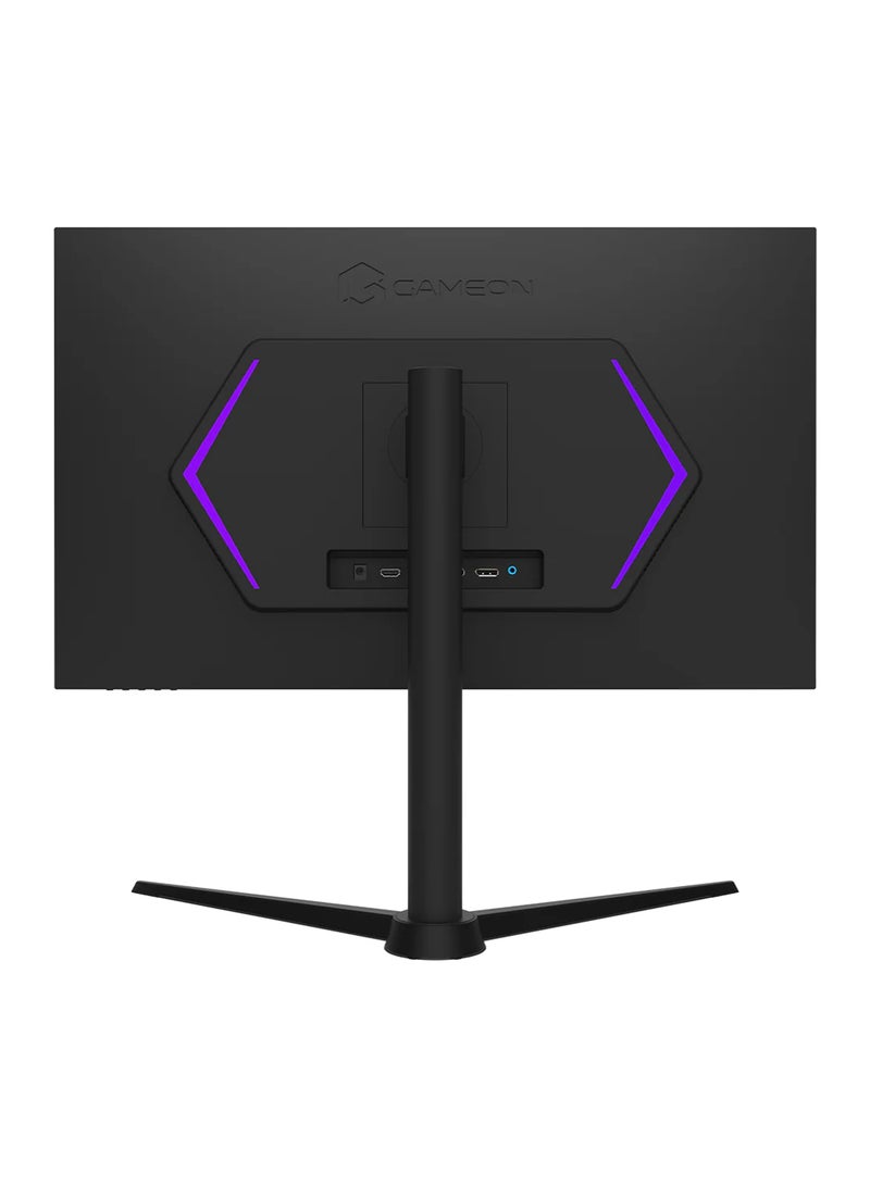 GameOn - 24" Inch Gaming Monitor Midnight Pro Series (1920x1080) FHD Fast IPS Panel, 380Hz Refresh Rate, MPRT 0.5ms Response Time, HDMI 2.1 (Support PS5) GOMP24FHD380IPS | Black - Image 1
