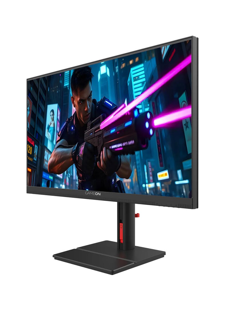 GameOn 27" Inch Mini LED Gaming Monitor Midnight Signature Series (2560x1440) 2K QHD Fast IPS, 180Hz Refresh Rate, MPRT 0.5ms Response Time, 2.1 HDMI (Support PS5) GOML27QHD180IPS | Black  - Image 2
