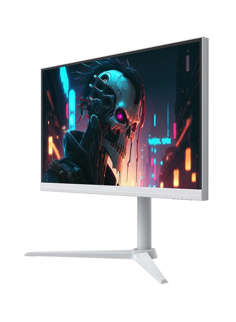GameOn 27" Inch Artic Pro-Series Gaming Monitor (2560x1440) 2K QHD, 180Hz Refresh Rate, MPRT 0.3ms Response Time, Fast IPS Panel with 2.1 HDMI (Support PS5) GOA27QHD180IPS | White  - Image 2