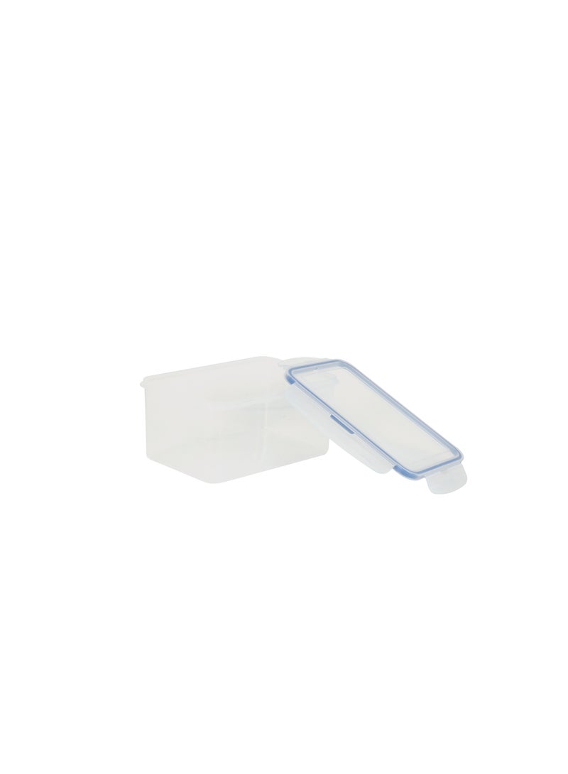 Royalford Royalford Food Storage Container Set- RF12630/ Square Boxes, 550 ml, 1000 ml, 2350 ml, 3700 ml, Pack of 4 Storage Containers/ Transparent Boxes, Perfect for Meal Prep, Leftovers, Snacks, etc./ Freezer Safe, Plastic Kitchen Accessories for Organization Clear  - Image 5