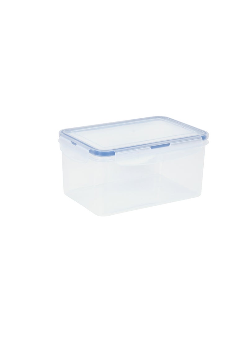 Royalford Royalford Food Storage Container Set- RF12630/ Square Boxes, 550 ml, 1000 ml, 2350 ml, 3700 ml, Pack of 4 Storage Containers/ Transparent Boxes, Perfect for Meal Prep, Leftovers, Snacks, etc./ Freezer Safe, Plastic Kitchen Accessories for Organization Clear  - Image 3