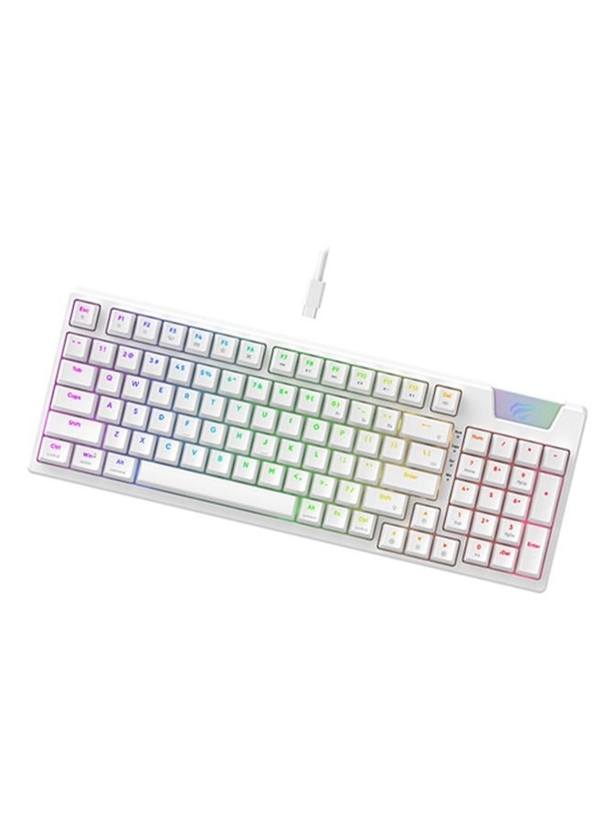havit Wired Gaming Keyboard, Rgb Computer Keyboard, 95 Keys, Low Noise, Compatible Windows, Mac, iOS Devices - Image 1