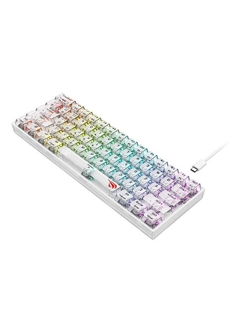 61-Key Gaming Keyboard, Rgb Backlit Computer Keyboard, High-Speed Response, Suitable for Gaming Work