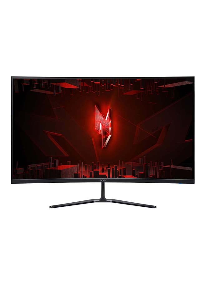 Acer 32-inch FHD IPS 165Hz Curved Gaming Monitor | Vertical Alignment (VA) | 1ms Response Time | 250 Nits Brightness | 6-axis Color Adjustment | Super Sharpness | Flicker-free | Bluelight Shield | Low Dimming | Dark/Black Boost |Display Widget| AMD FreeSync Premium Certified | 2 x HDMI, DP, MM Audio out | Acer Nitro ED320QR P3biipx Monitor Black | 2 Years Manufacturer Warranty Black - Image 1