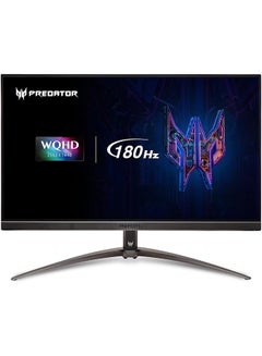 27 inch Predator  WQHD 2560 x 1440 Gaming Monitor | AMD FreeSync Premium | Agile-Splendor IPS 400 | Up to 180Hz Refresh Rate | Up to 0.5ms | Eyesafe 2.0 | Display Port & 2 x HDMI 2.0 | XB273U Black