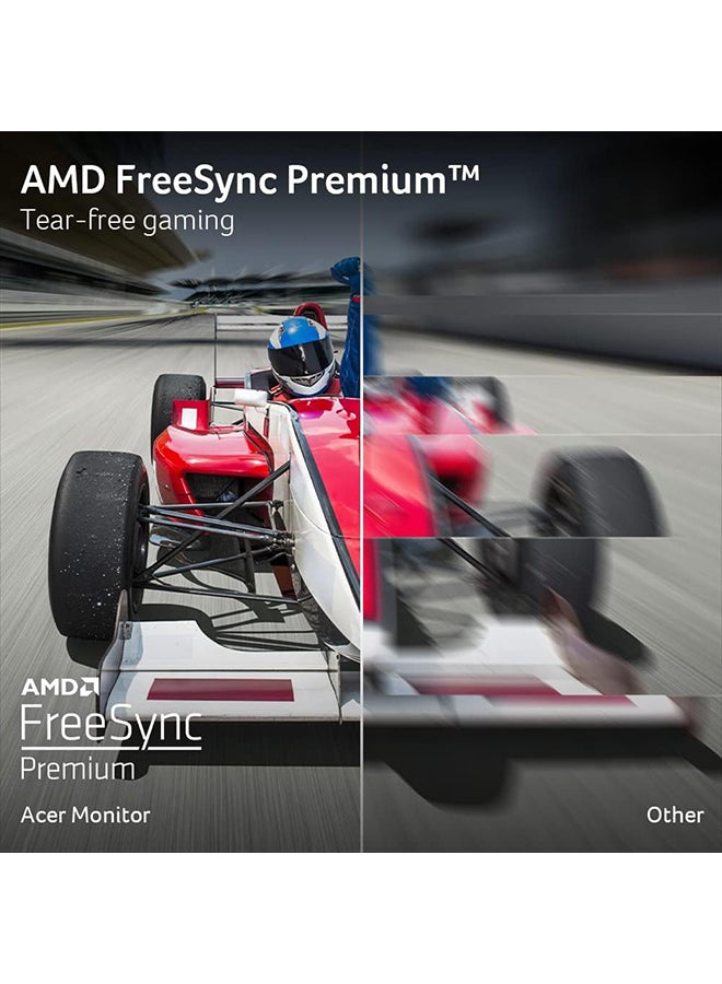 Acer - 27 inch Predator  WQHD 2560 x 1440 Gaming Monitor | AMD FreeSync Premium | Agile-Splendor IPS 400 | Up to 180Hz Refresh Rate | Up to 0.5ms | Eyesafe 2.0 | Display Port & 2 x HDMI 2.0 | XB273U Black - Image 1