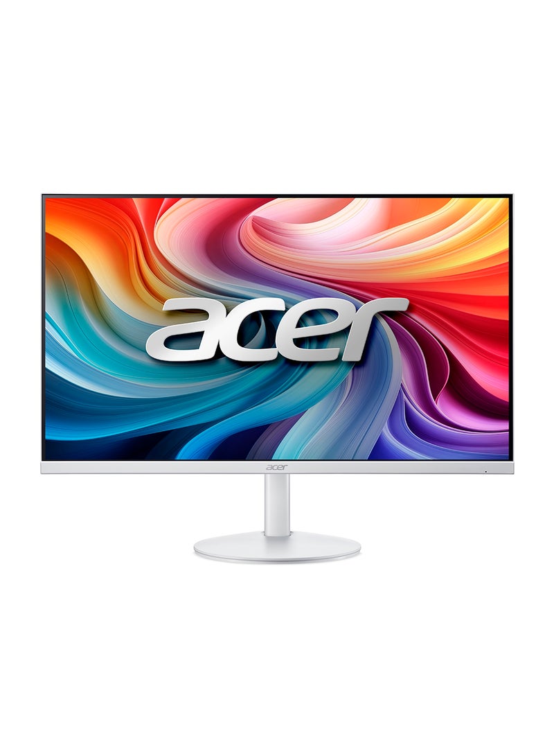 Acer 27 inch Ultra Slim FHD 120hz IPS, 1ms, Flicker Free, Blue Shield, Eco Display, Vision Care, Adaptive Sync, VESA Mount, Build In Speaker White  - Image 2