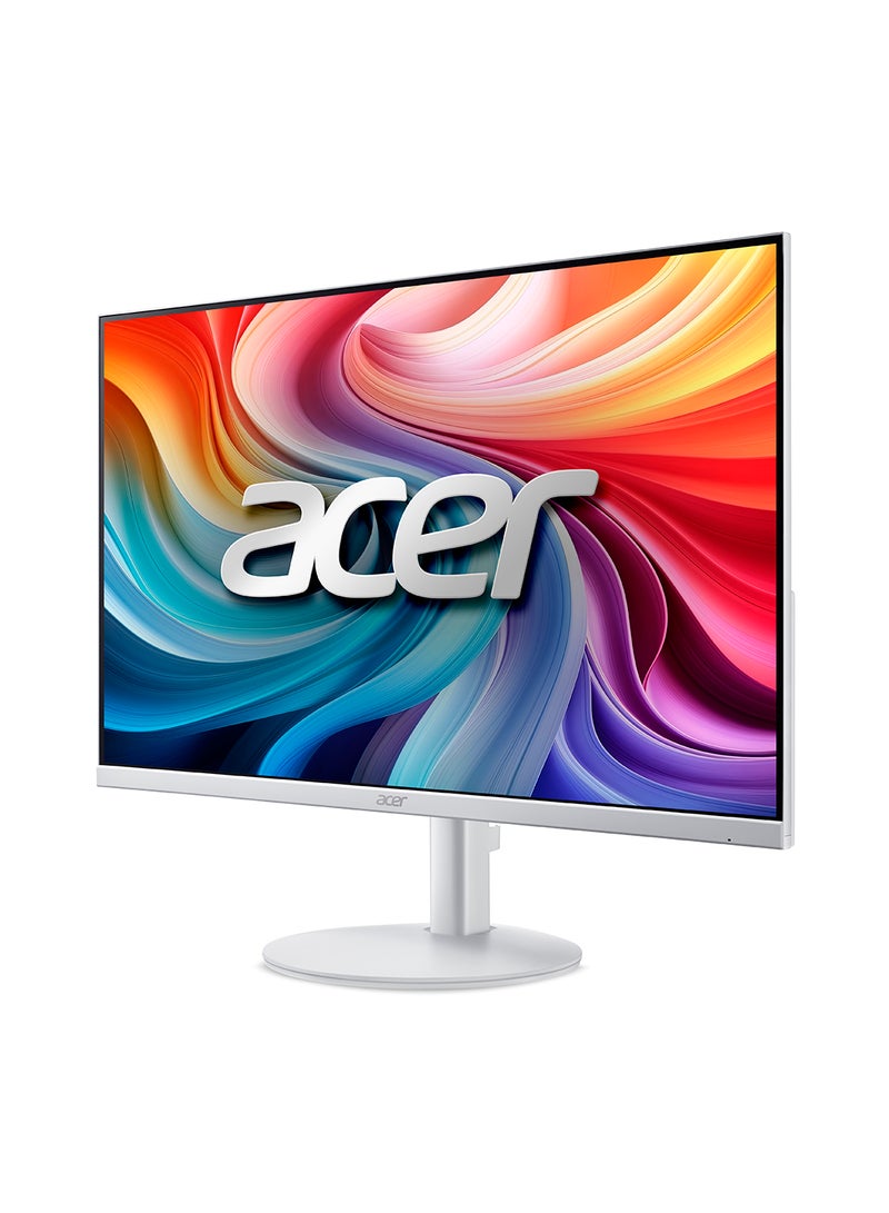 Acer 27 inch Ultra Slim FHD 120hz IPS, 1ms, Flicker Free, Blue Shield, Eco Display, Vision Care, Adaptive Sync, VESA Mount, Build In Speaker White  - Image 4