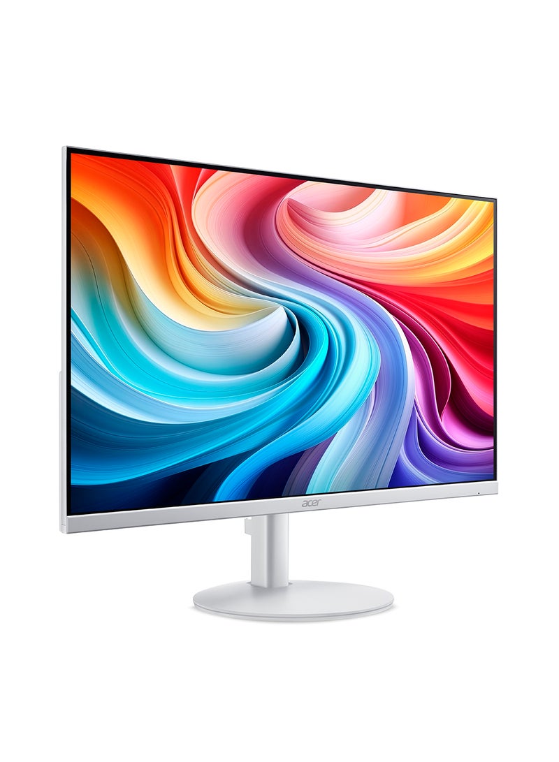 27 inch Ultra Slim FHD 120hz IPS, 1ms, Flicker Free, Blue Shield, Eco Display, Vision Care, Adaptive Sync, VESA Mount, Build In Speaker White