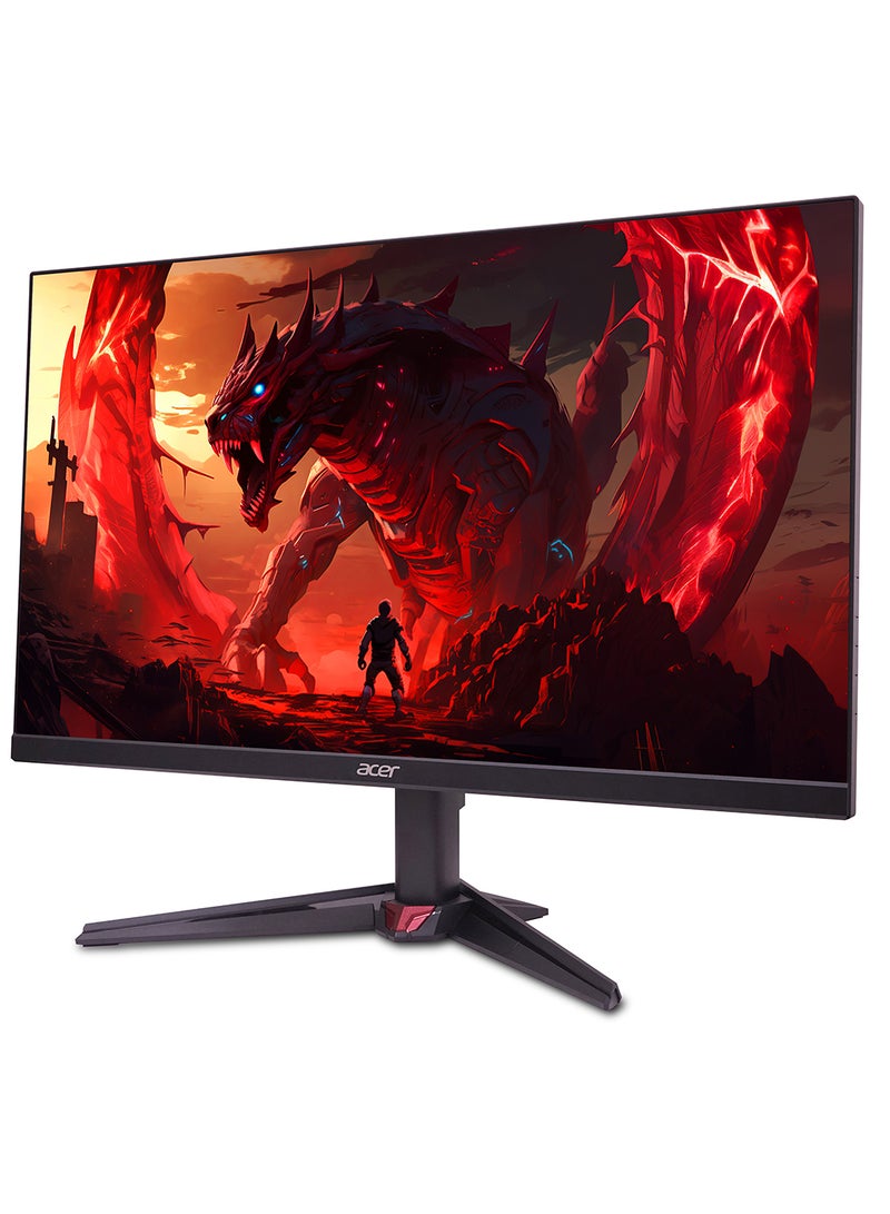 Acer 24 inch Gaming Monitor FHD 200hz (Overclock) 1ms IPS| Zero frame pro | Adaptive Sync/ G-Sync Technology  | in build Speaker 2Wx2 | sRGB | VisionCare | Acer Nitro VG240YX6BMIIPX Black | 2 Years Manufacturer Warranty Black  - Image 2